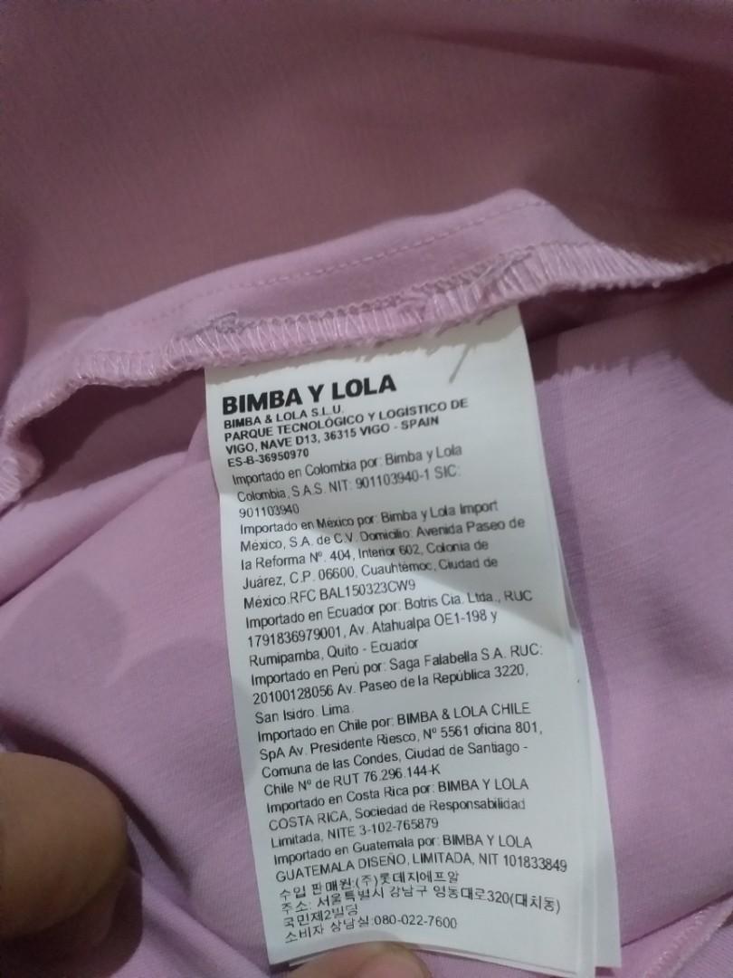 BIMBA Y LOLA OL baby pink (Auth), Fesyen Wanita, Pakaian Wanita, Gaun \u0026 Rok  di Carousell