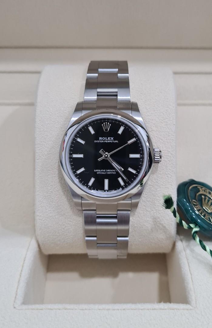 Oyster perpetual store 31 black
