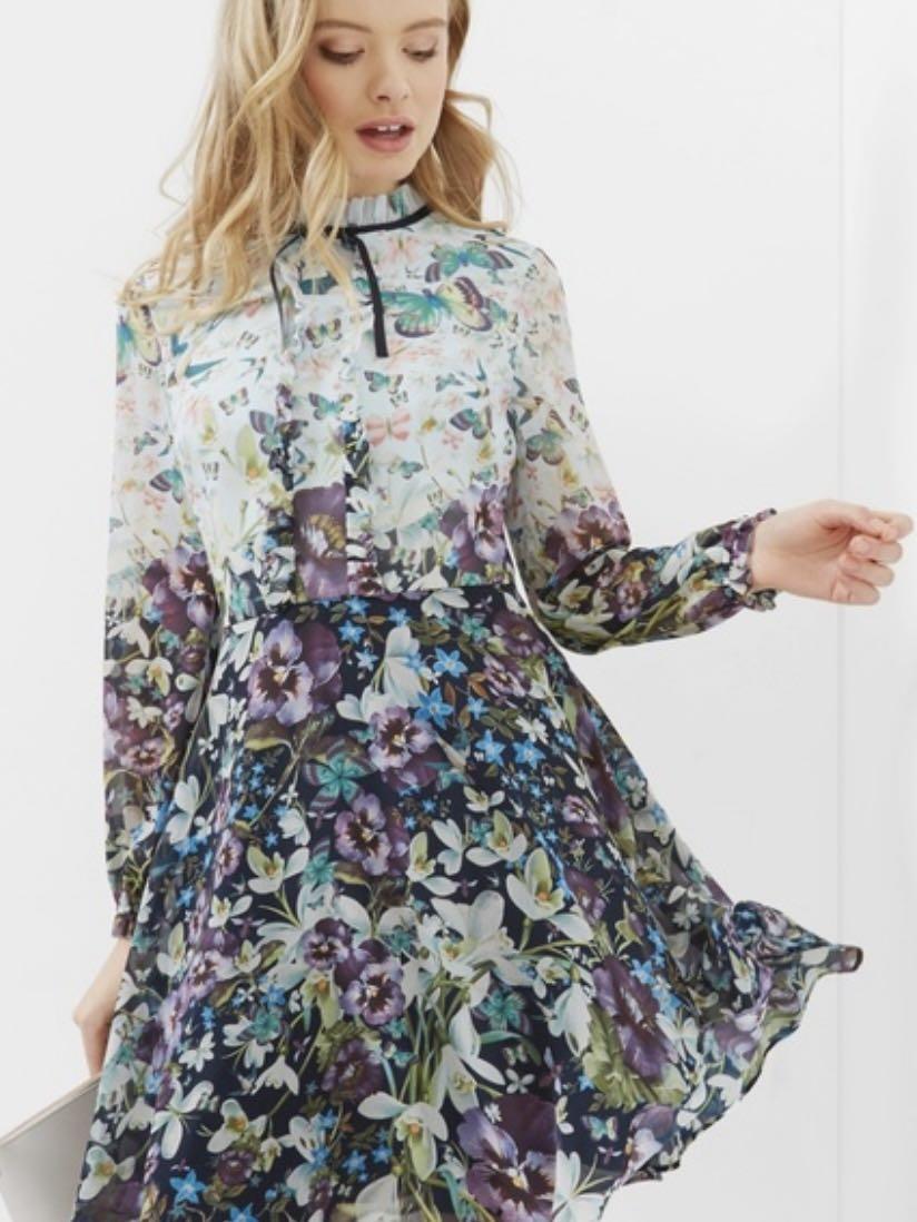 Ted baker best sale entangled enchantment dress