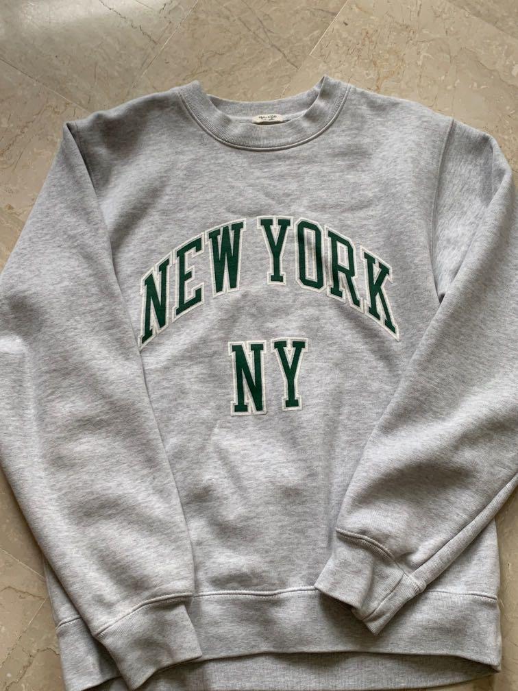 Brandy Melville New York Ny Sweater Pullober Women S Fashion Coats Jackets And Outerwear On Carousell