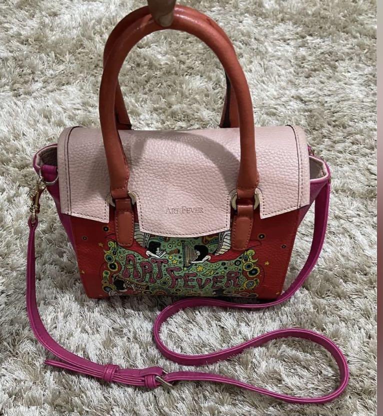 Jual Tas Brera Art Fever Angel Pink Sling Bag