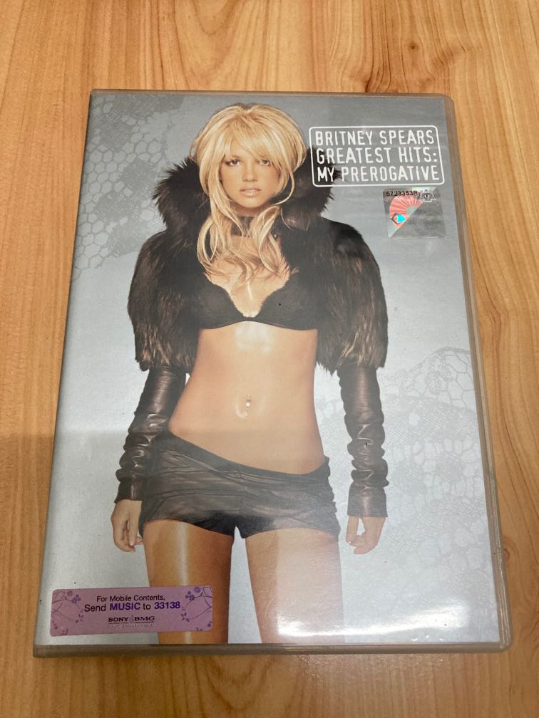 Britney Spears Greatest Hits My Prerogative DVD, Hobbies  Toys, Music   Media, CDs  DVDs on Carousell