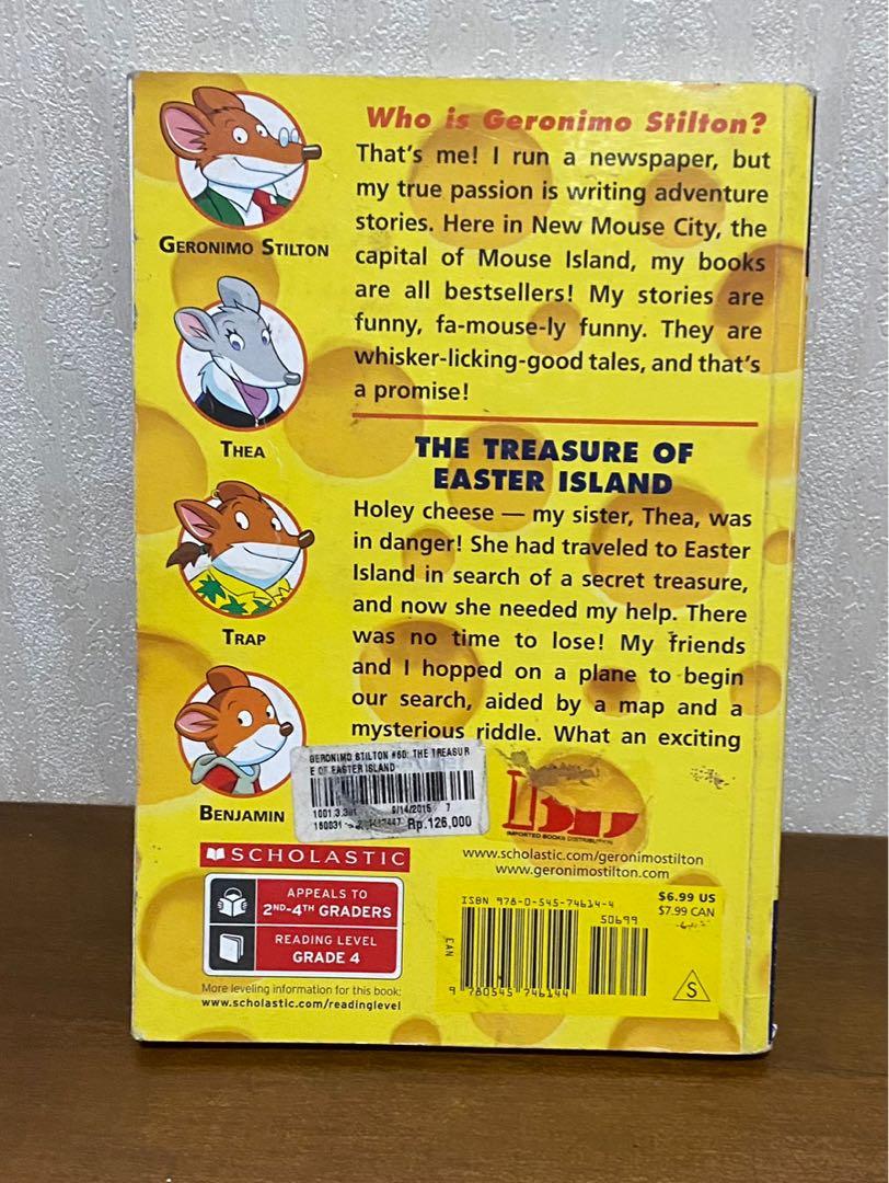 Buku Bacaan Anak Imported Kids Book Geronimo Stilton The Treasure Of
