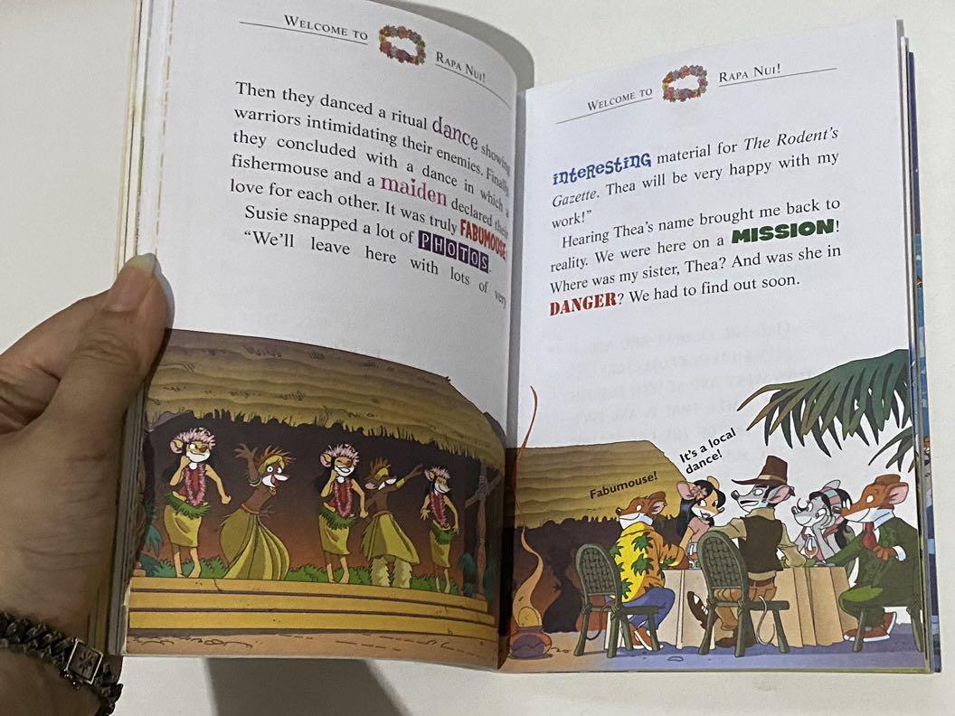 Buku Bacaan Anak Imported Kids Book Geronimo Stilton The Treasure Of
