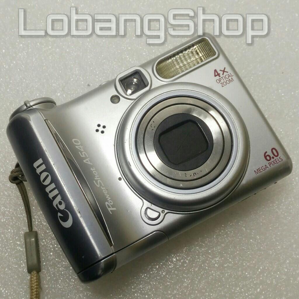 Canon PowerShot A540 Digital Camera 6 Mega Pixels 4x Optical Zoom