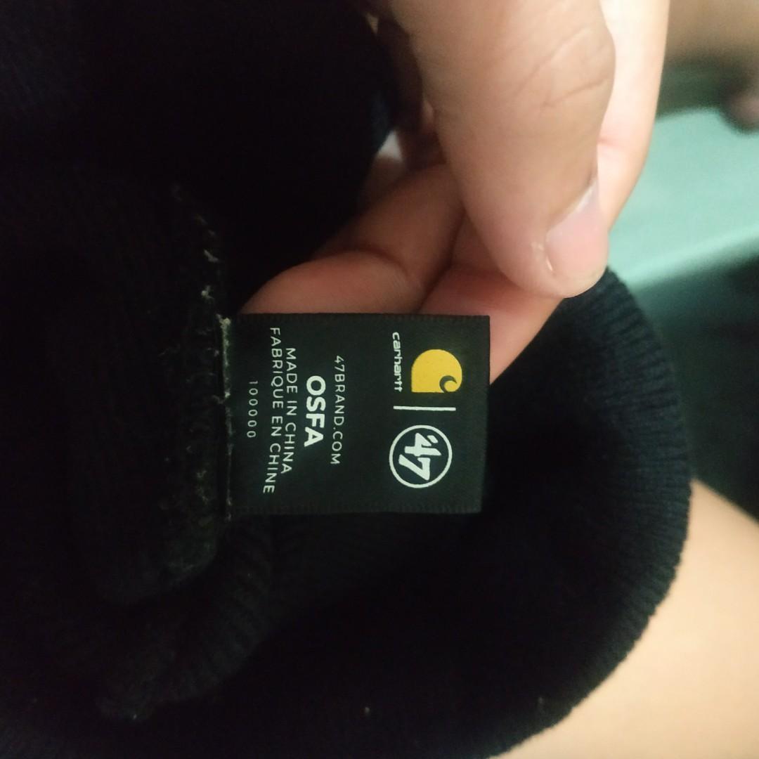 Carhartt X Steelers Beanie by 47brand 