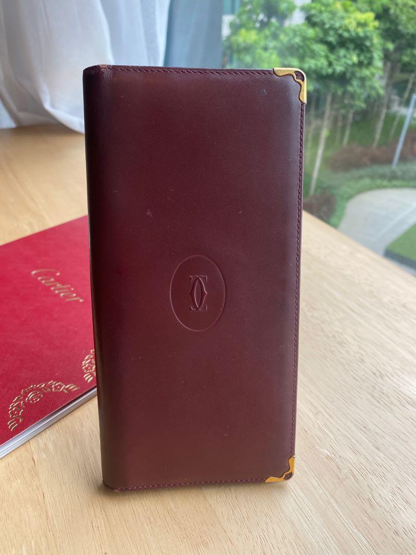 Cartier long on sale wallet