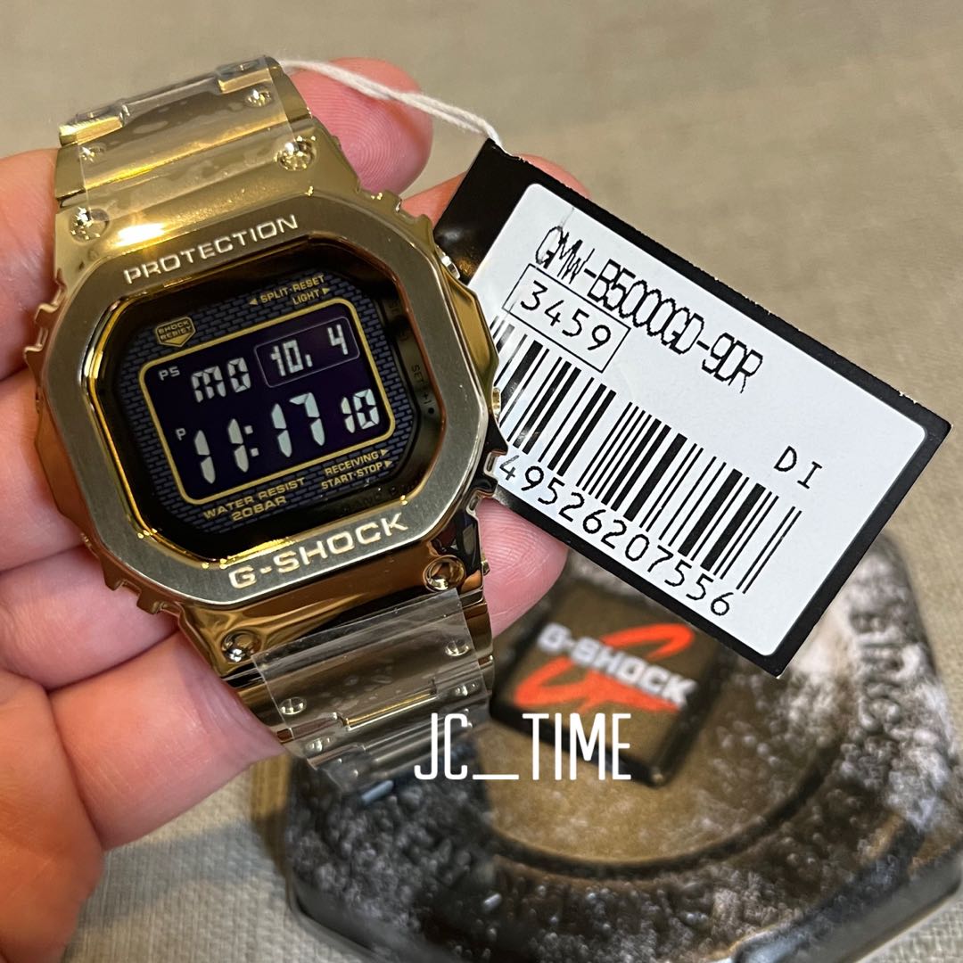 Casio b5000 clearance gold