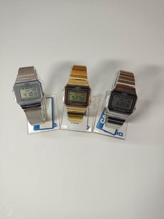Casio Vintage Digital Watch A700W Series