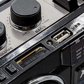 Cassette Boombox Black