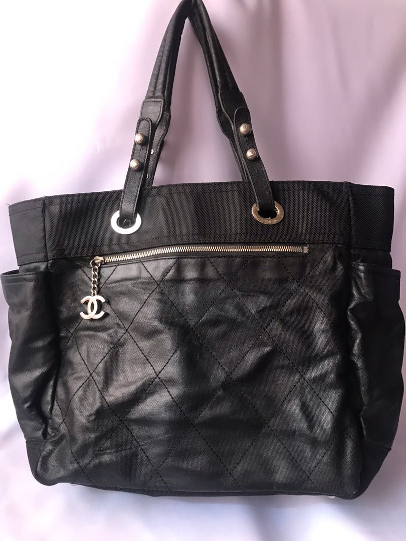 Chanel Paris Biarritz Tote Bag, Luxury, Bags & Wallets on Carousell