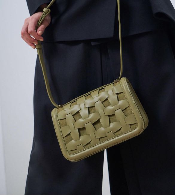 Charles and keith weave detail crossbody bag clearance