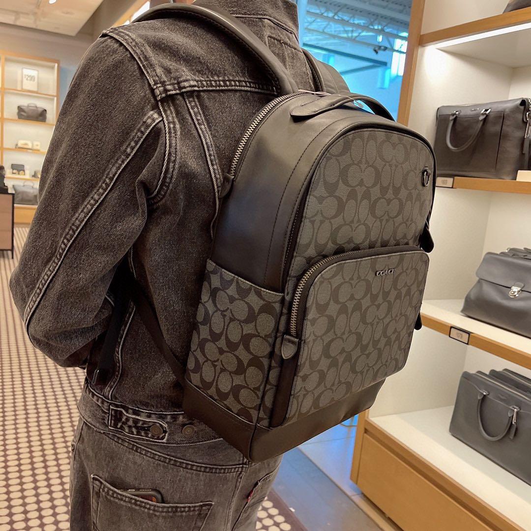 Graham backpack hotsell in signature canvas