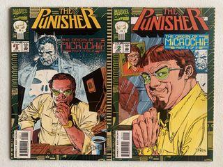 Comics - The Punisher : Origin of Microchip set