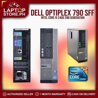 Computer Desktop CPU DELL 790 SFF Intel Core i5 2400 4gb 160gb (2nd generation) (Category: Desktops) located in Quezon City. Submitted by laptopstore.ph (Listing ID 1123405092, Image 3). Description: ▪️ DELL 790 Small Form Factor 📌 Intel Core Intel Core i5 2400 (2nd generation) 📌 4gb ddr3 memory (2 X 2gb) 📌 160gb sata 📌 Intel HD Graphics 2000 📌 LAN 📌 USB port 📌 PS2 ports 📌 VGA Package: System Unit Freebies: Power Cord WARRANTY: 1 Month Wa