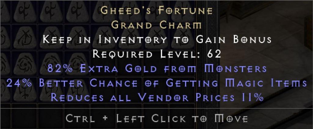 D2R Gheed's Fortune List , Video Gaming, Gaming Accessories ...