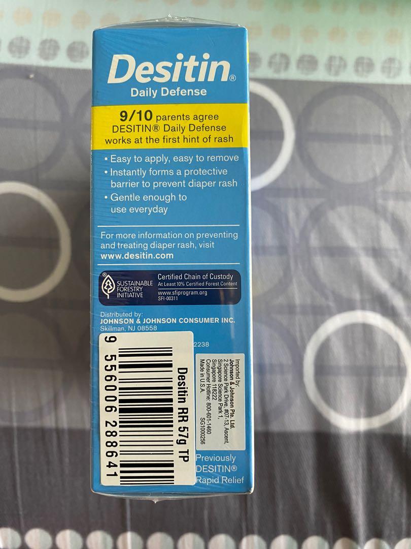 Desitin Daily Defense 13 zinc oxide diaper rash cream, Babies & Kids