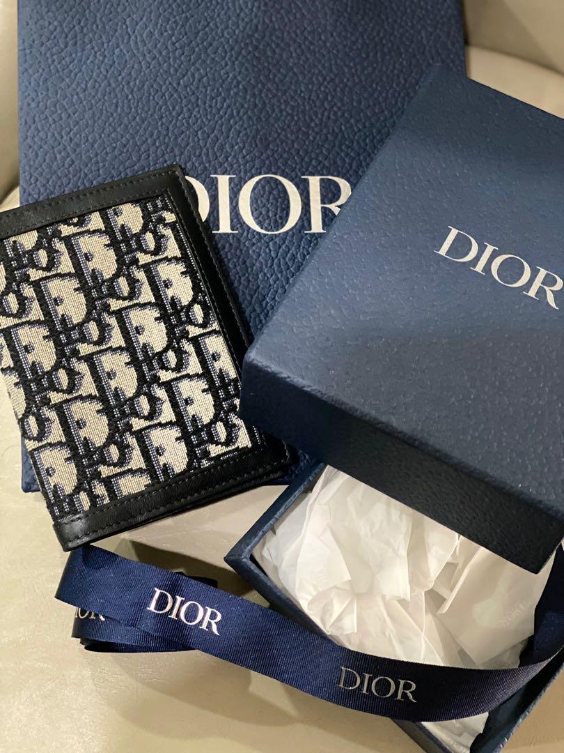 Dior Oblique Passport Holder, Luxury, Bags & Wallets on Carousell