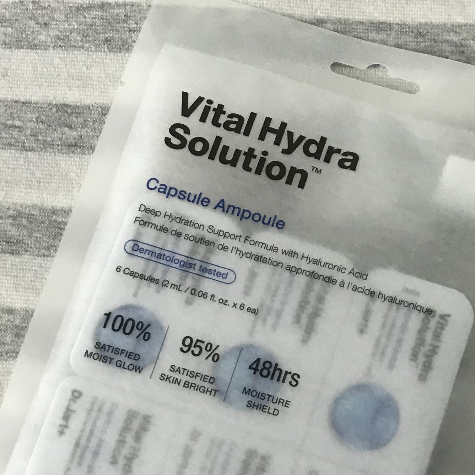 Dr. Jart+ Vital Hydra Solution Capsule Ampoule, Beauty & Personal