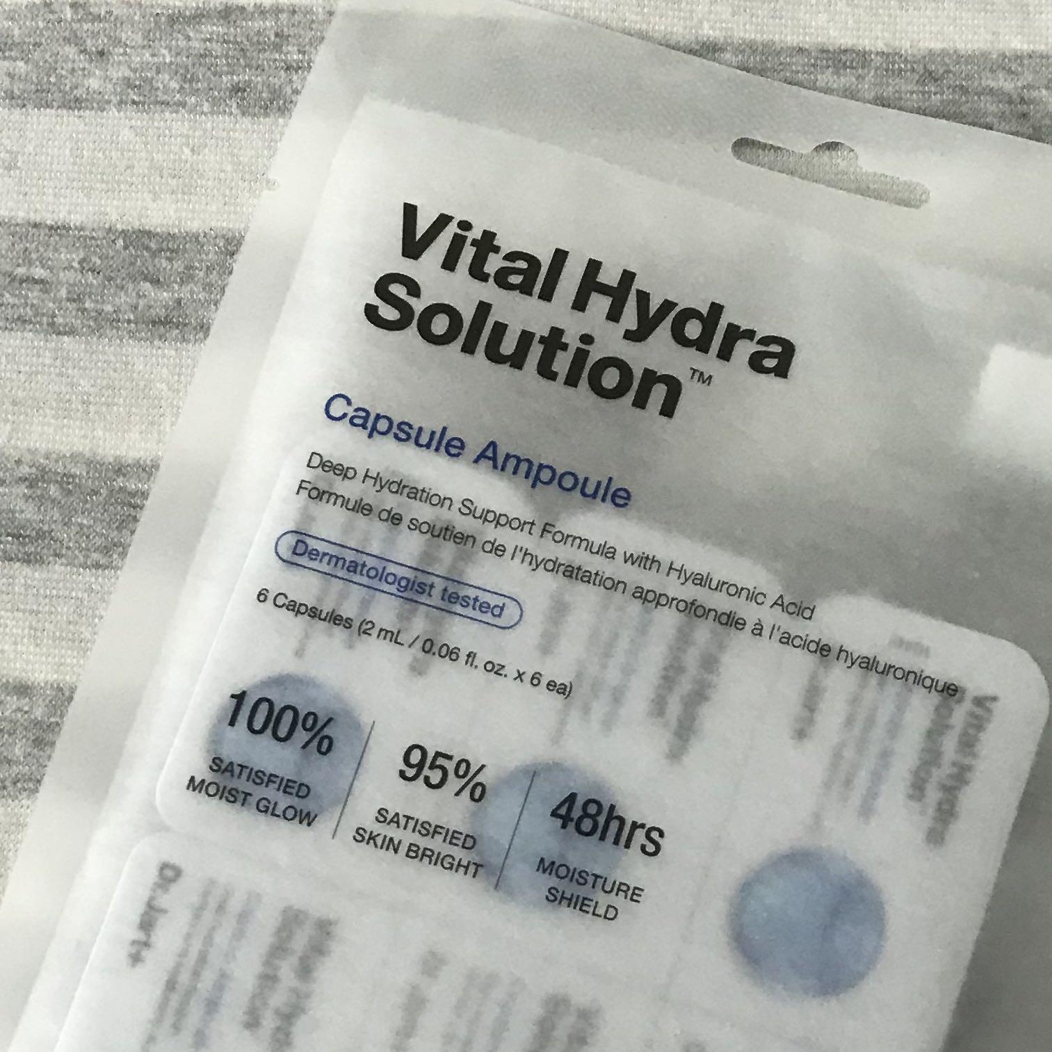 Dr. Jart+ Vital Hydra Solution Capsule Ampoule, Beauty & Personal