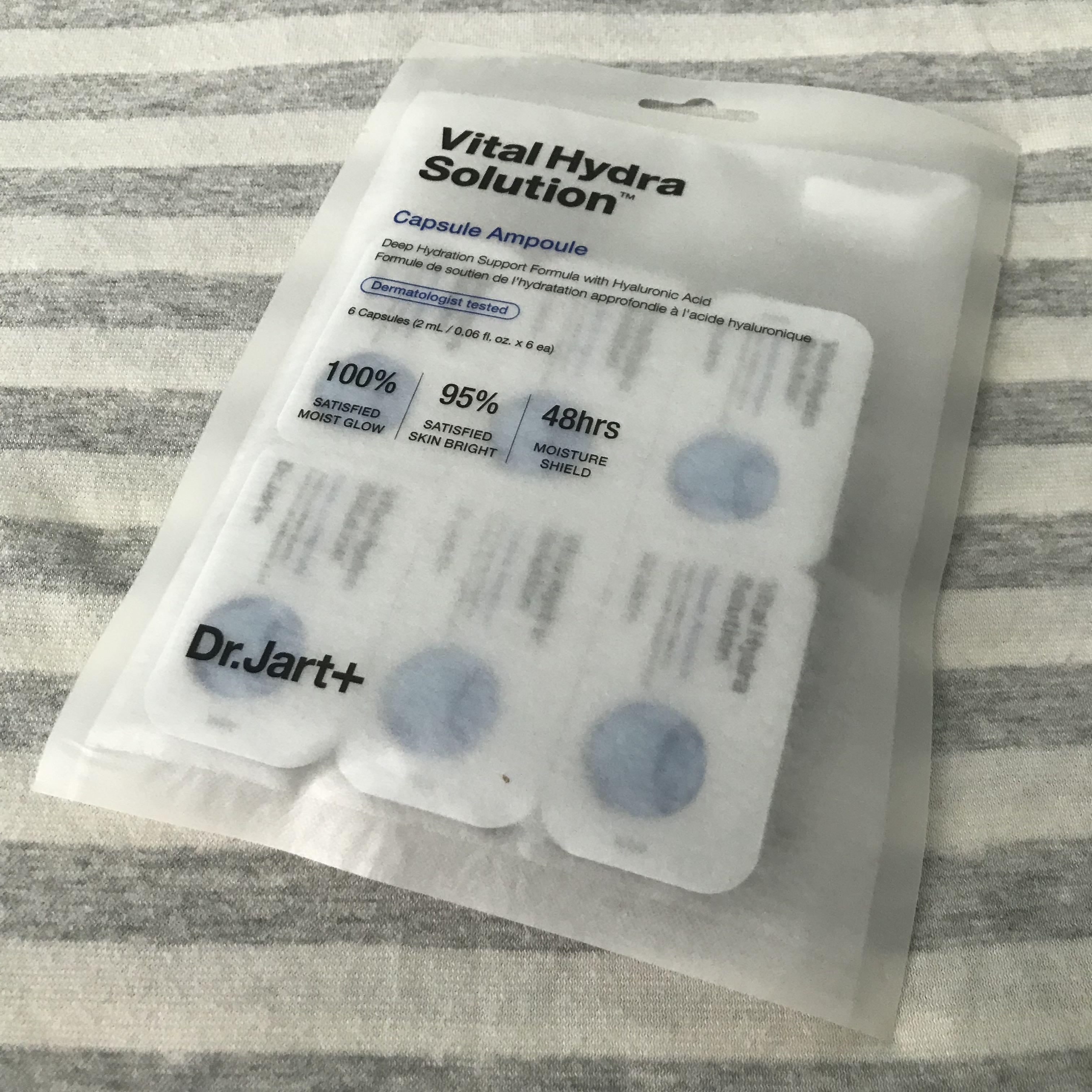 Dr. Jart+ Vital Hydra Solution Capsule Ampoule, Beauty & Personal