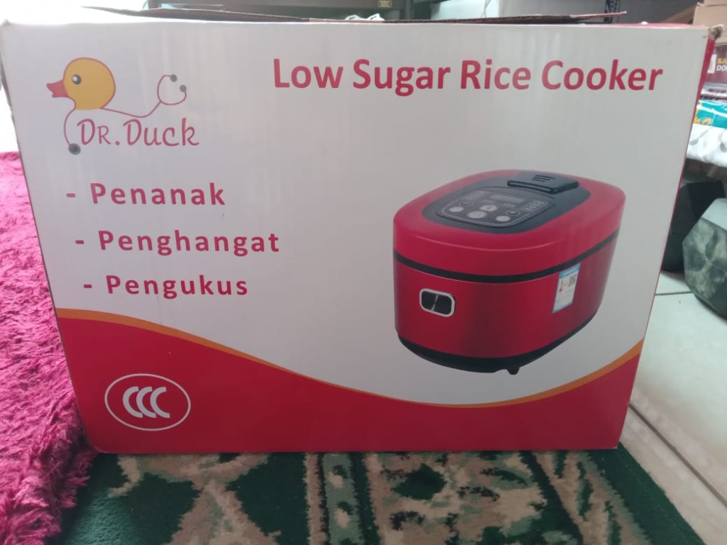 Dr.Duck Rice Cooker (Low Sugar rice Cooker), Kitchen & Appliances di