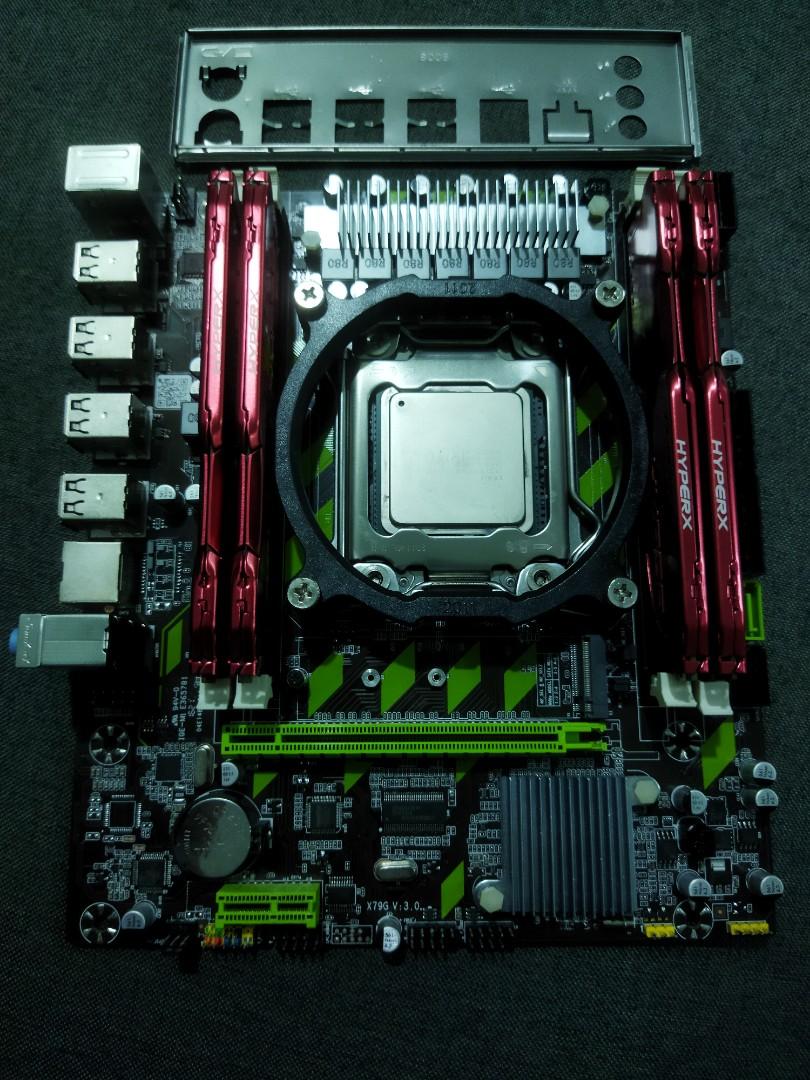 e5 2689 I9 9900k ryzen 7 1700 Cpu motherboard ram combo x79 16gb
