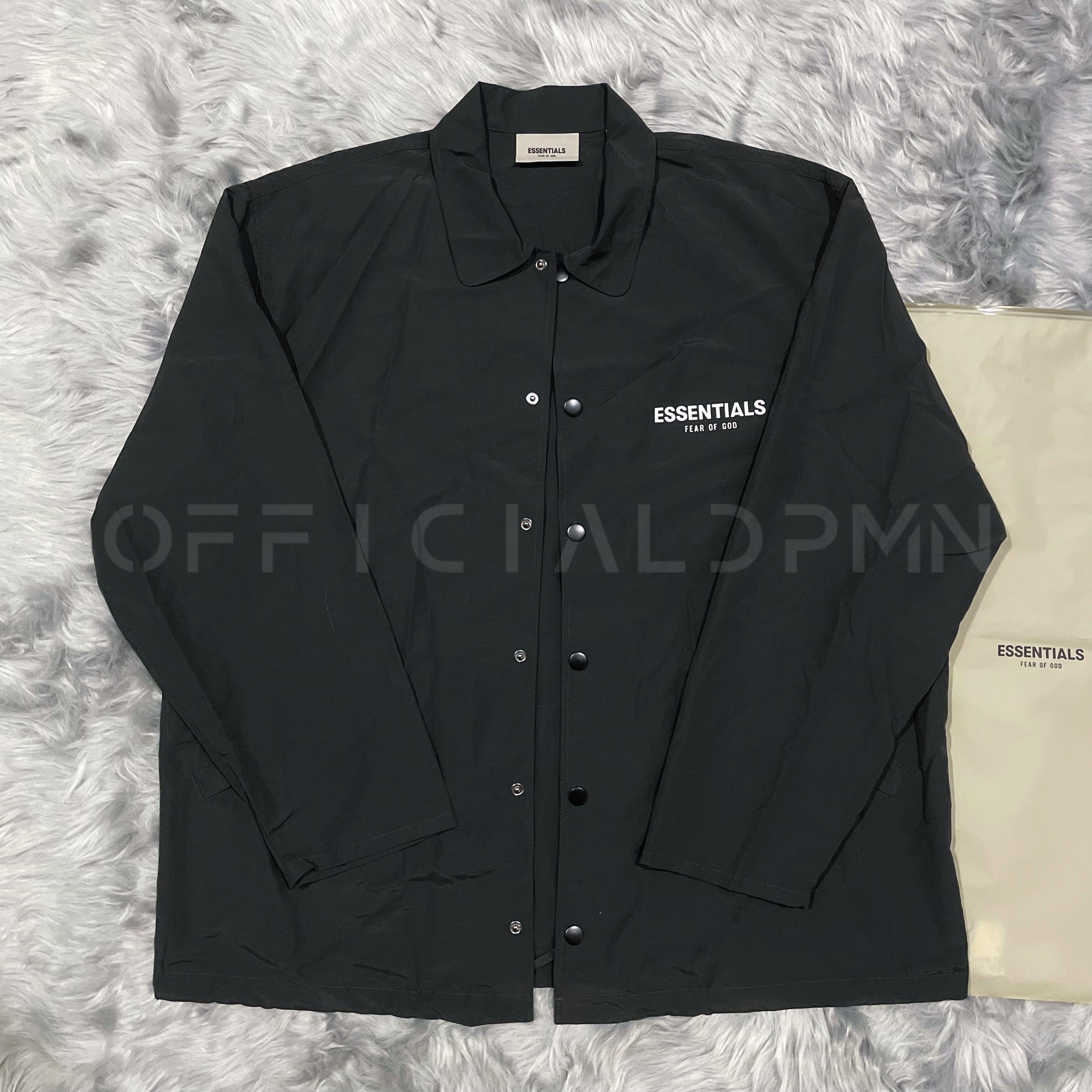 Essentials Fear Of God REFLECTIVE Coaches Jacket