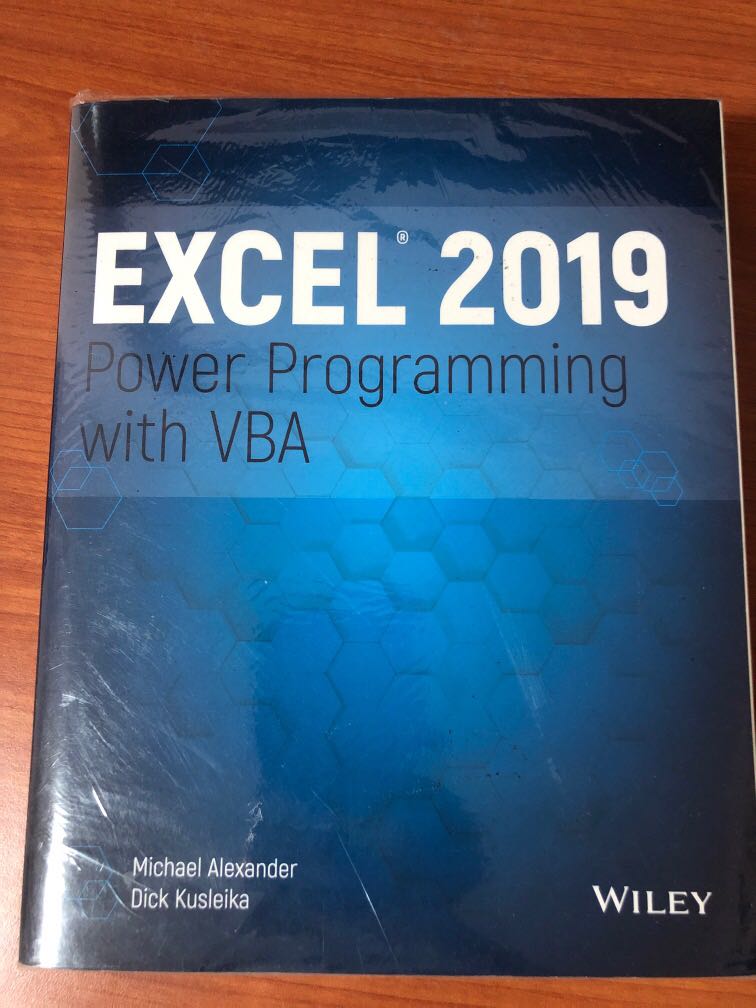 Excel 2019 Power Programming with VBA, Hobbies & Toys, Books ...