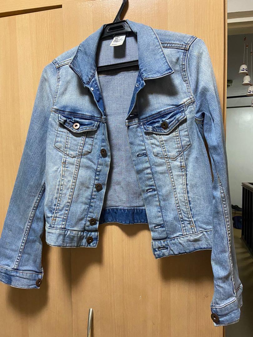 h and m womens denim jacket