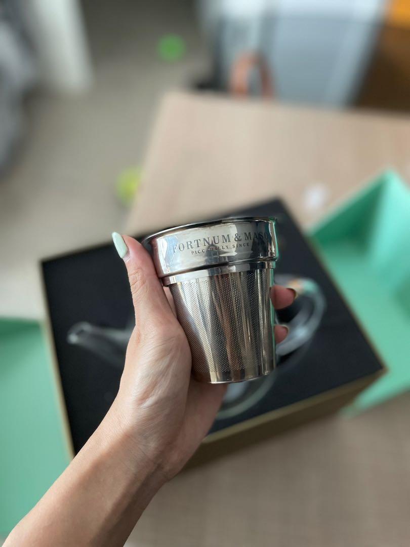 Fortnum and Mason Glass Teapot, 傢俬＆家居, 廚具和餐具, 茶具配件 Carousell