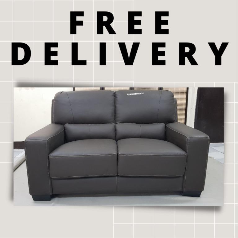 (FREE DEL & SHIP) SOFA SFKS 06 2'S BRN G206, Furniture & Home Living