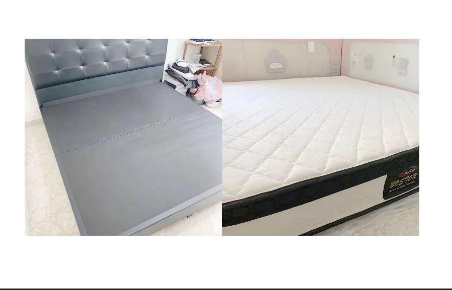Free Delivery King Size Bed Frame With Mattress Furniture Home Living Frames Mattresses On Carou Free Delivery King Size Bed Frame With, King Bed Frame Free Delivery