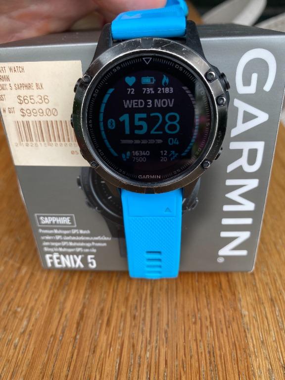 Garmin fenix 5s best sale blue