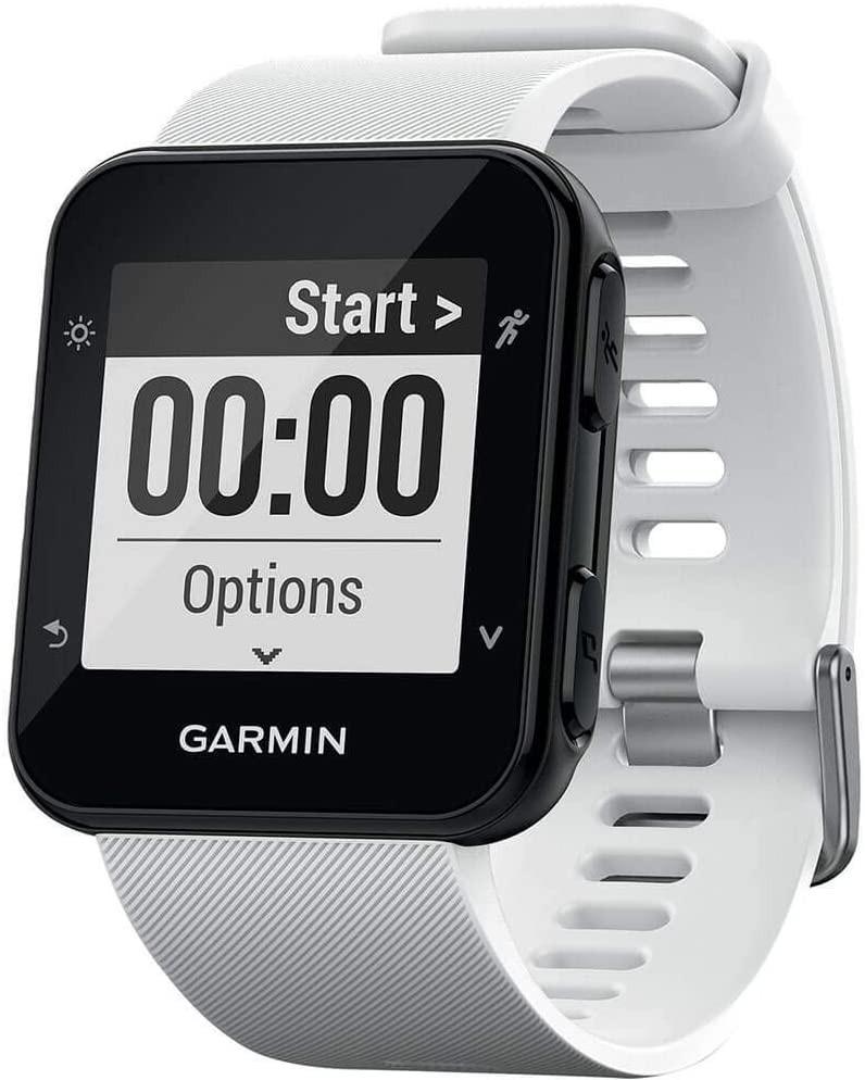 Garmin Forerunner 35 GPS Running Watch with Wrist Based Heart Rate and Workouts White