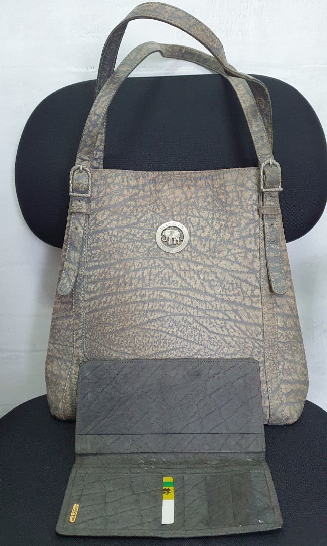 Elephant genuine shop leather bag