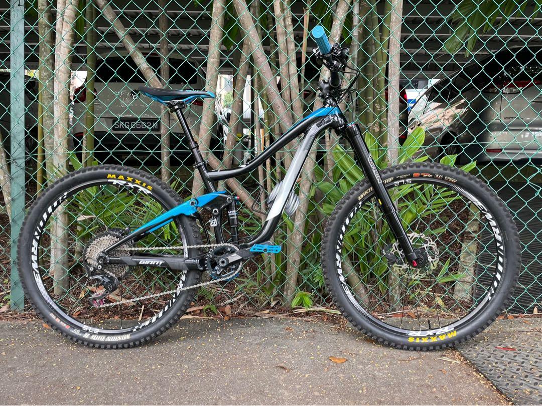 Giant Trance 2017 27.5 Small Upgraded MTB Sports Equipment Bicycles Parts Bicycles on Carousell