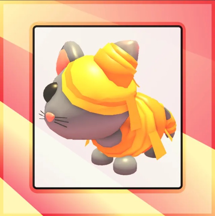 Golden Mummy Cat (Adopt Me), 遊戲機, 遊戲機裝飾配件, 遊戲週邊商品 Carousell