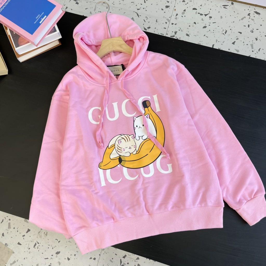 Gucci hoodie jacket with box and paperbag