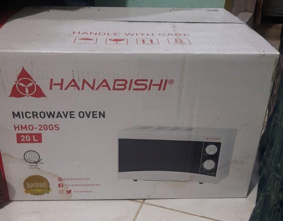 Hanabishi 20L microwave oven HMO20GS, TV & Home Appliances, Kitchen