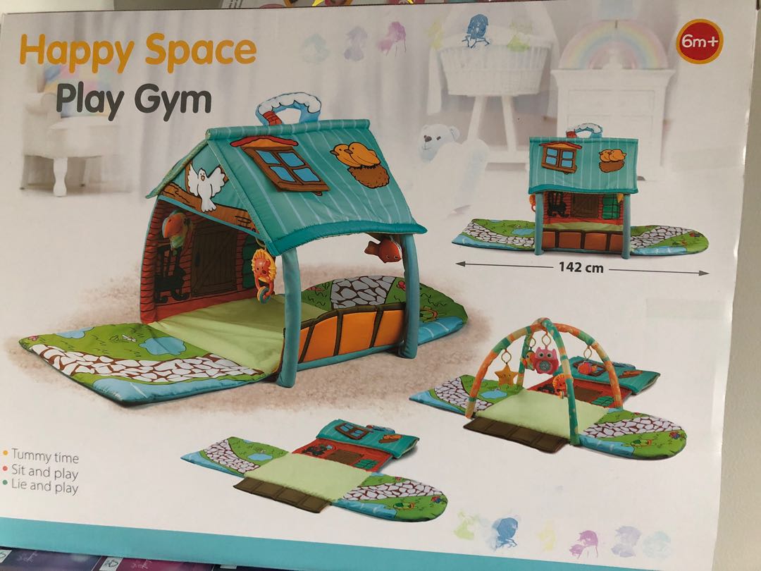 Happy space play gym, Babies & Kids, Infant Playtime on Carousell