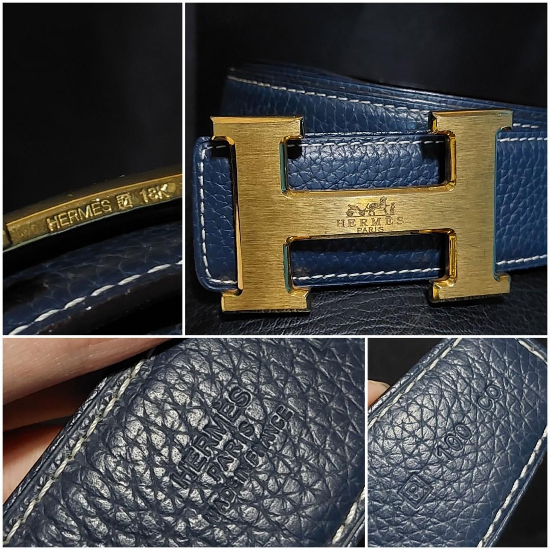 Hermes 18k Reversible belt, Luxury, Apparel on Carousell