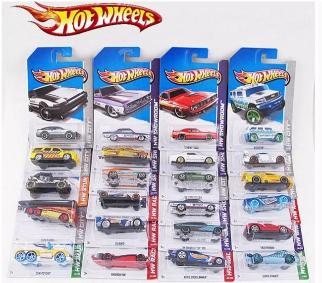 Hot Wheels Car 100 Original Basic Car Toy Mini Alloy Collectible Model Hotwheels Cars Toy For
