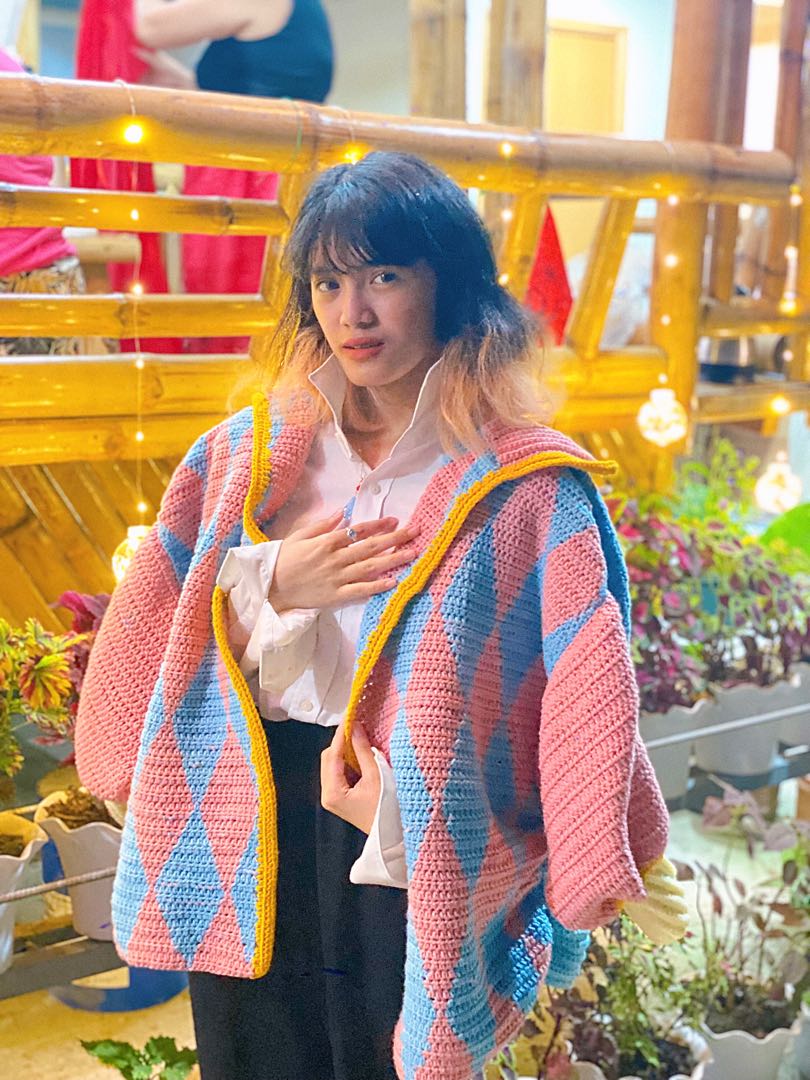 Howl’s Moving Castle Cardigan Cosplay Crocheted Handmade Ghibli Coat