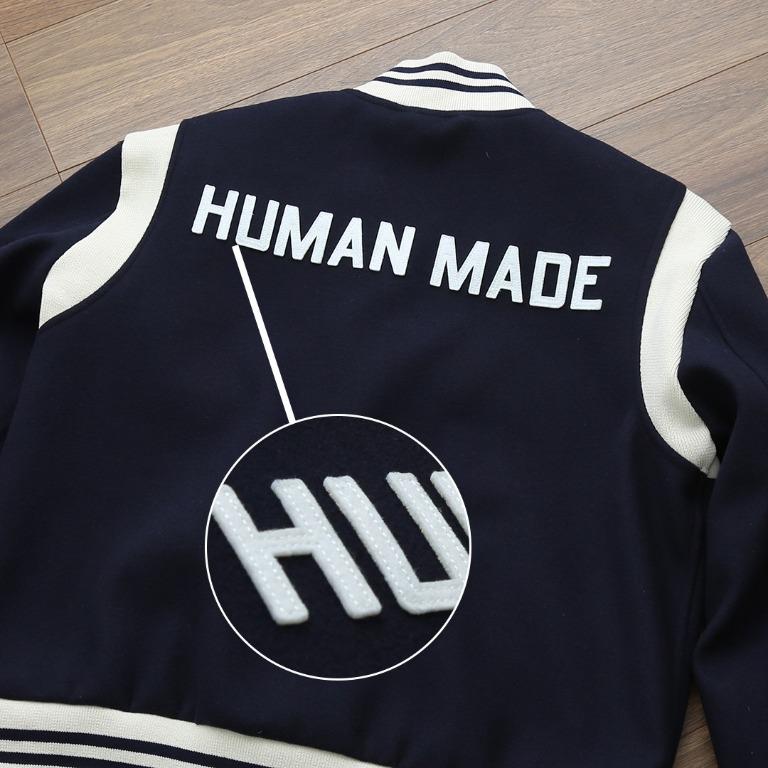 HUMAN MADE x Ebbets Field Flannels Varsity Jacket, 男裝, 外套及