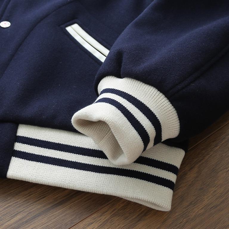 HUMAN MADE x Ebbets Field Flannels Varsity Jacket, 男裝, 外套及
