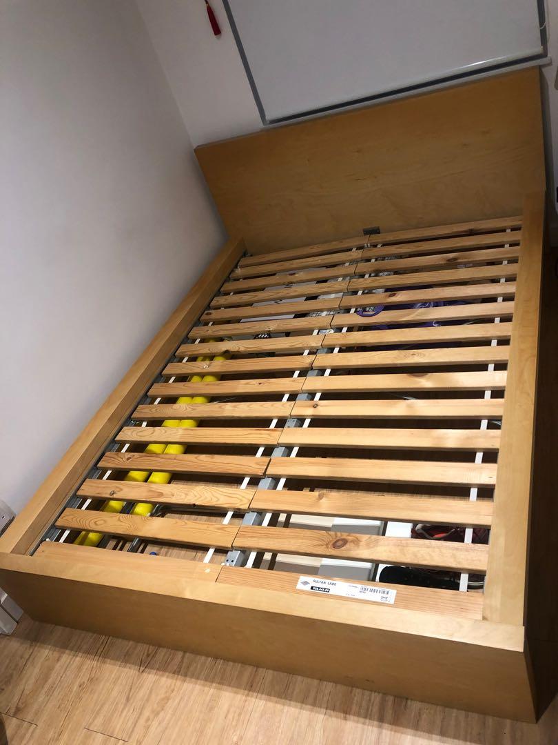 Full xl shop bed frame ikea