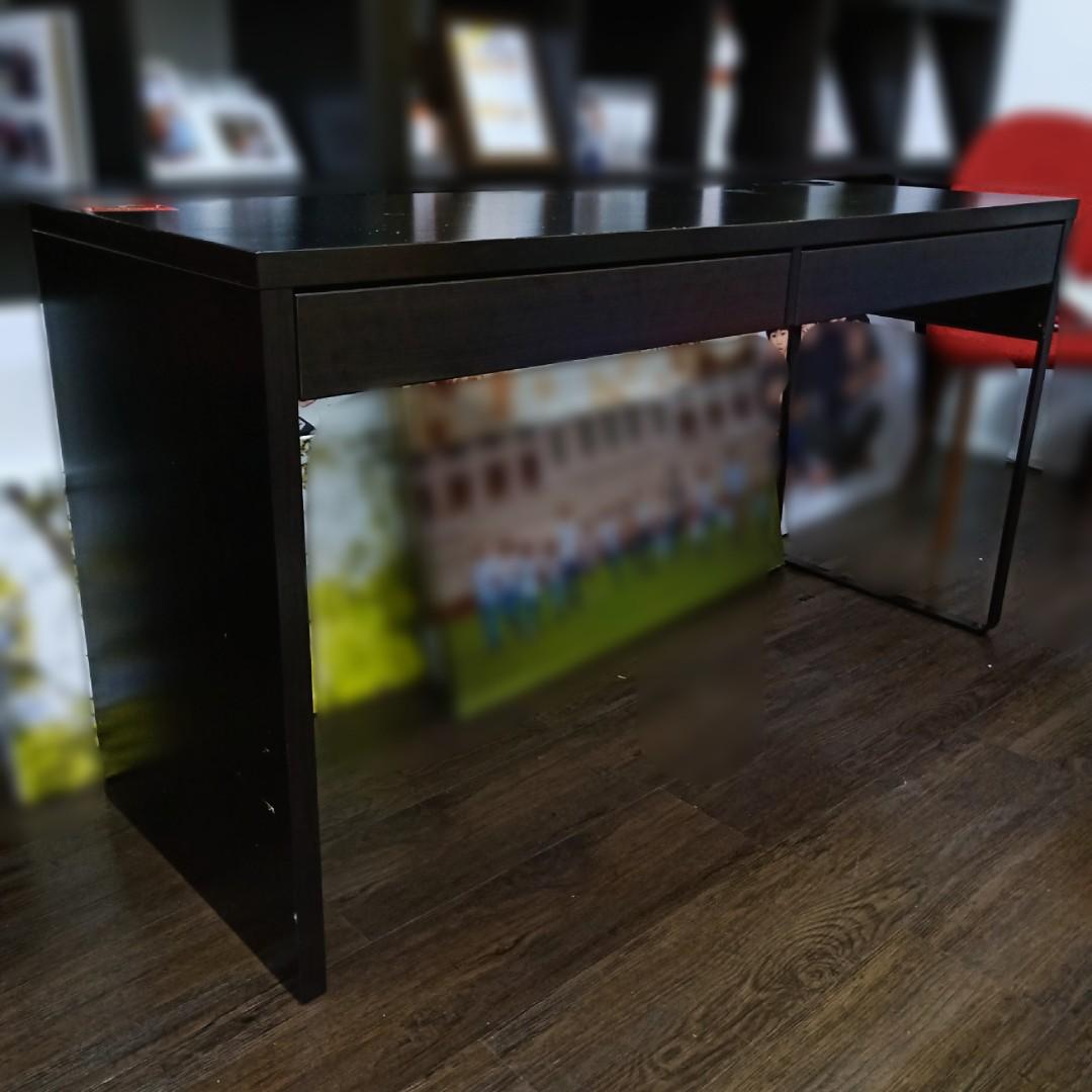 IKEA table with drawers, Furniture & Home Living, Furniture, Tables