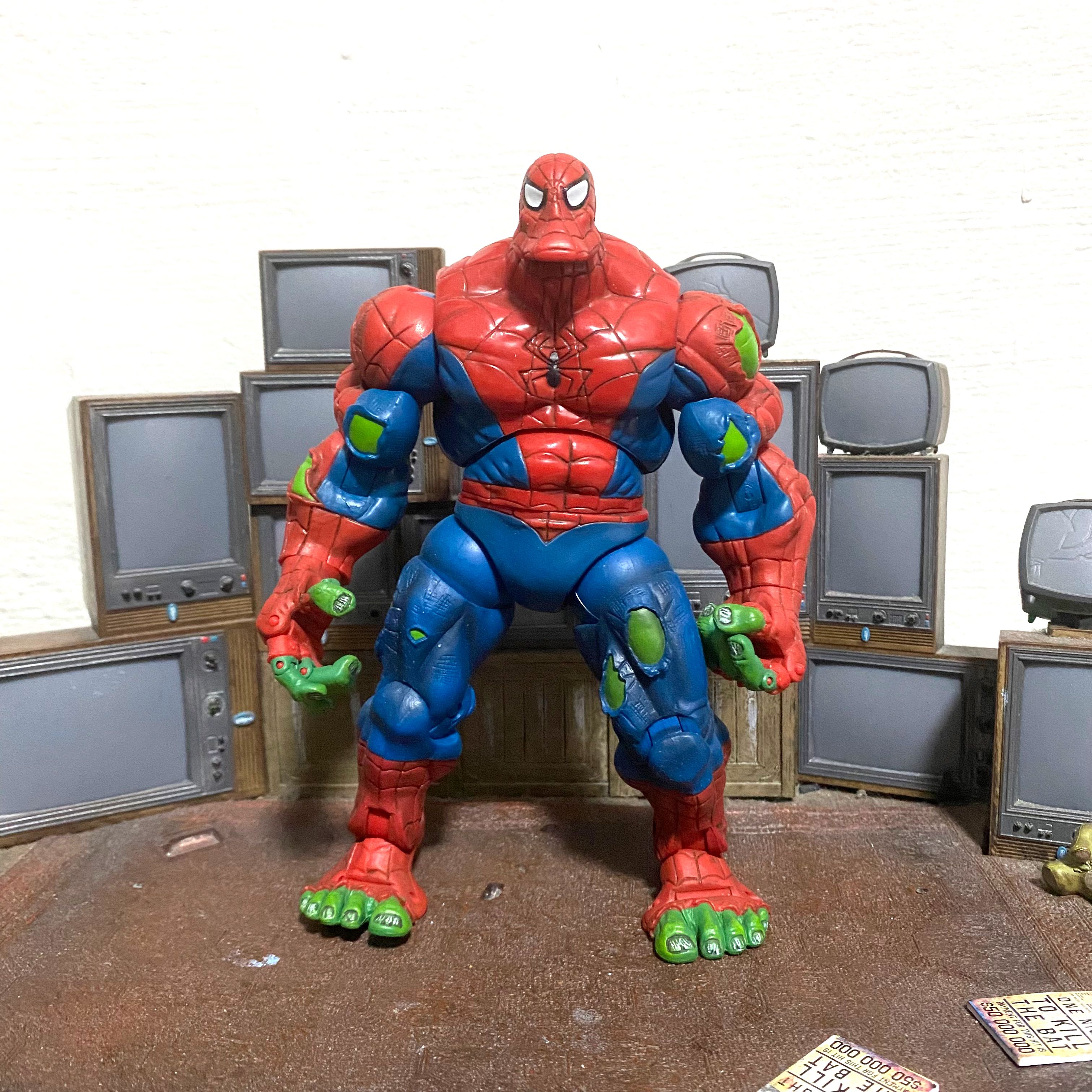Spider hulk online marvel legends