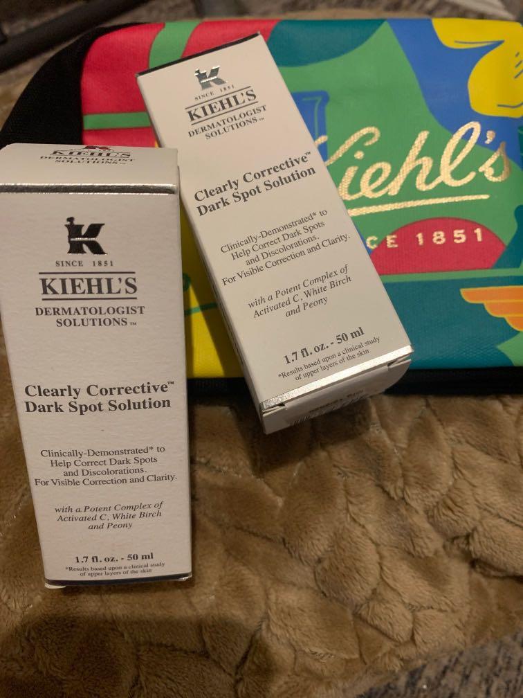 Kiehl's Clearly Corrective Dark Spot Solution, Beauty & Personal Care, Face, Face Care on Carousell